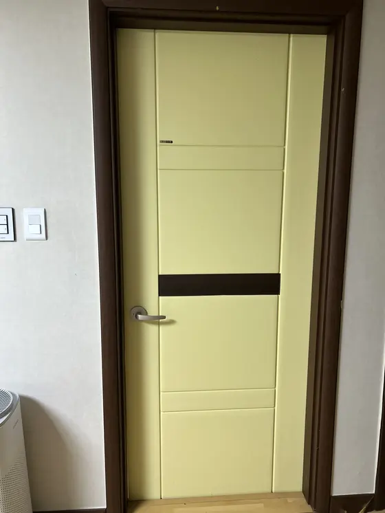 방문교체 방문 교체 작업 후 실제 사진